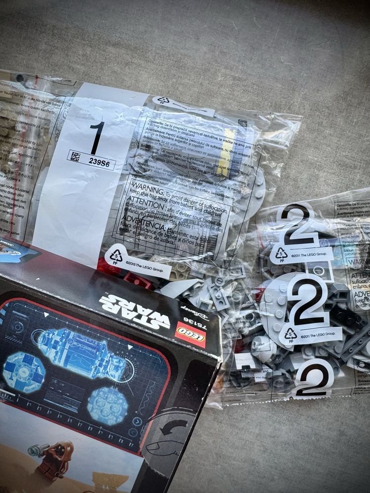 LEGO 75136 Star Wars Kapsuła ratunkowa Droidów [BEZ FIGUREK]