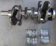 WAŁ KORBOWY PANEWKI KOMPLET FORD FOCUS III MK3 10r- 1.0ECOBOOST M2DA T46AC