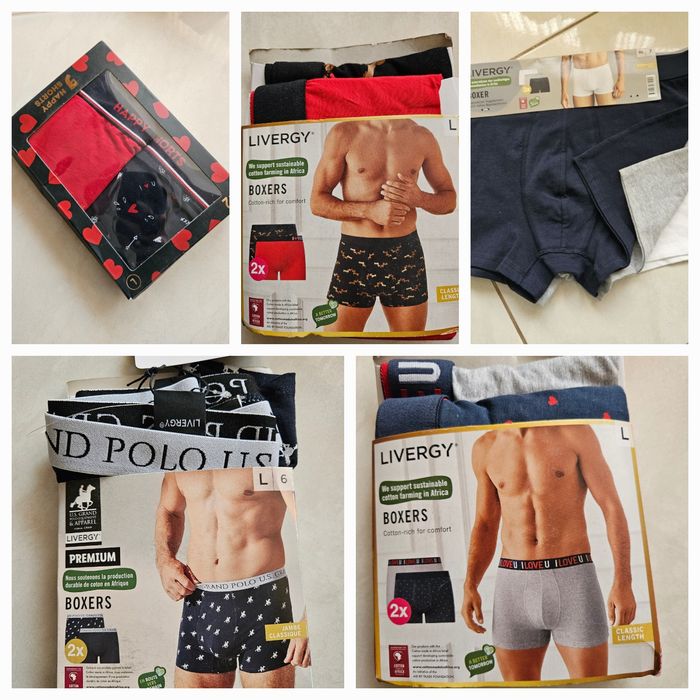 Оновлення ! Набір бавовняних боксерів, труси Livergy