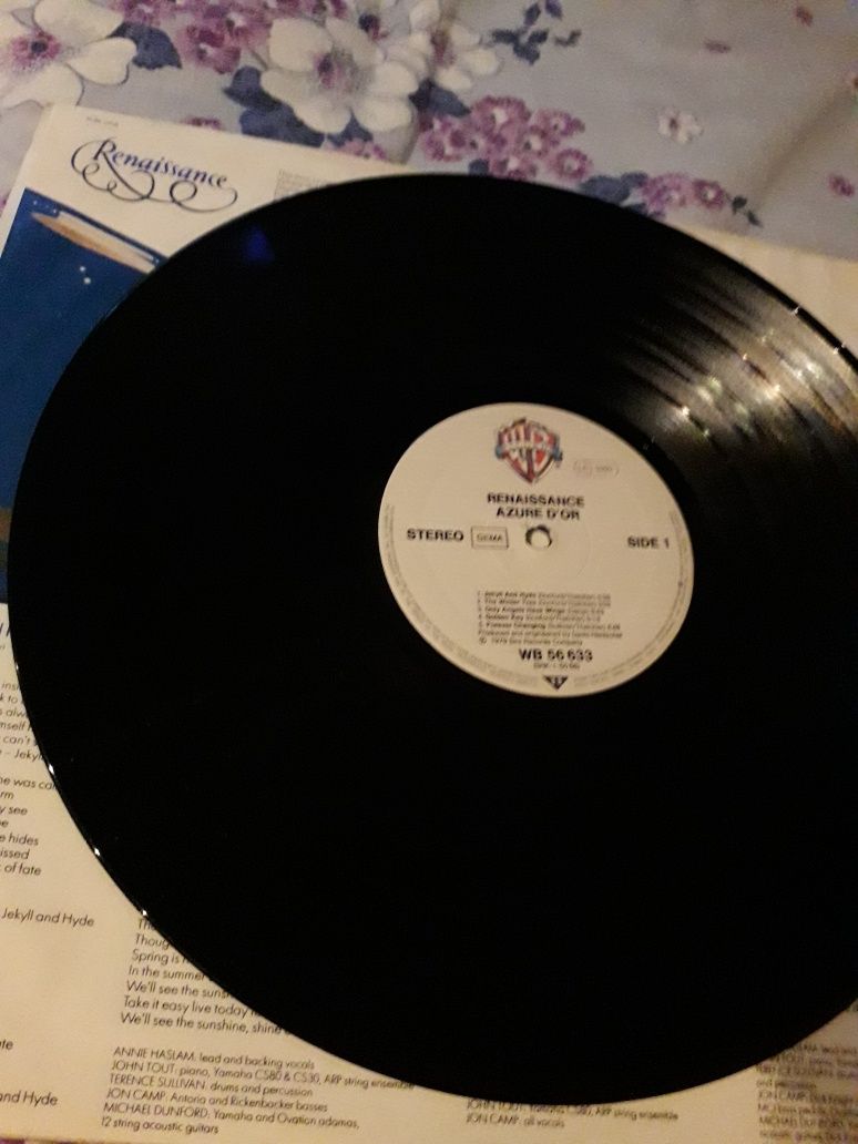 RENAISSANCE- azure d'or. progresywny rock 1978 .kolekcja własna. .