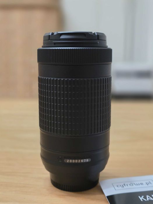 Obiektyw Nikon AF-P DX Nikkor 70-300mm f/4.5-6.3G ED tele gwar 04.2026