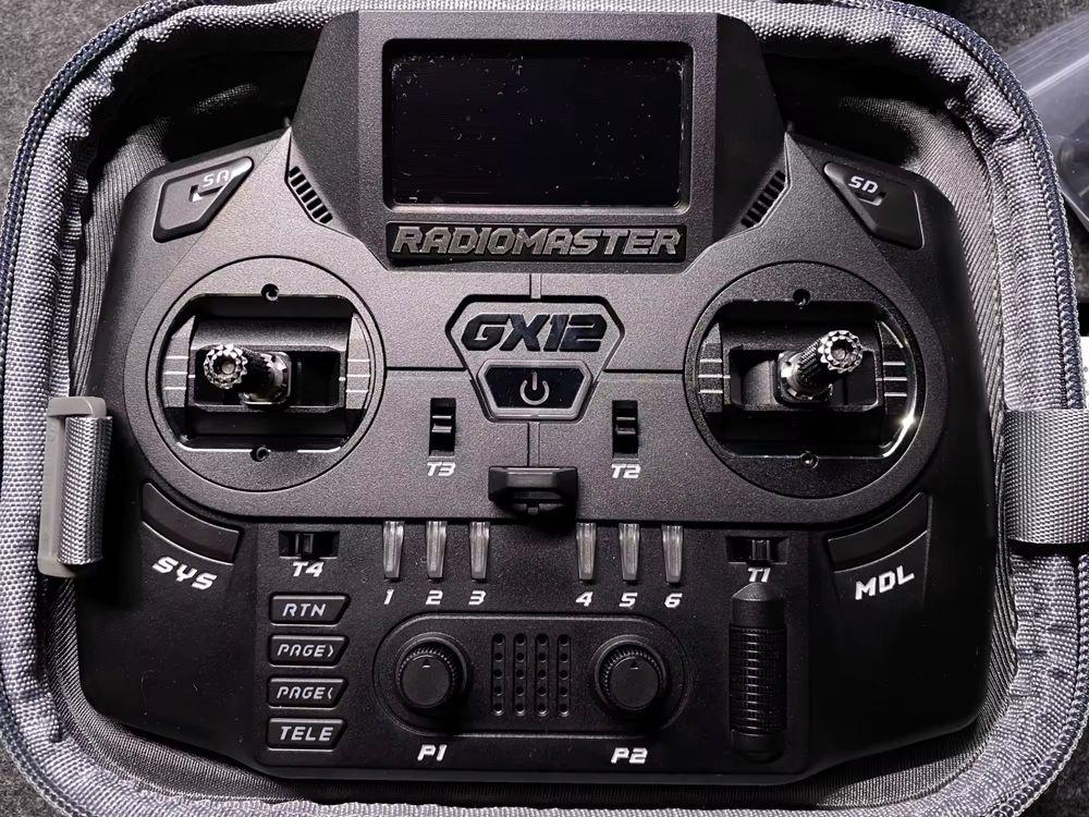 Новый Пульт RadioMaster GX12 Dual-Band Gemini-X ELRS (M2)