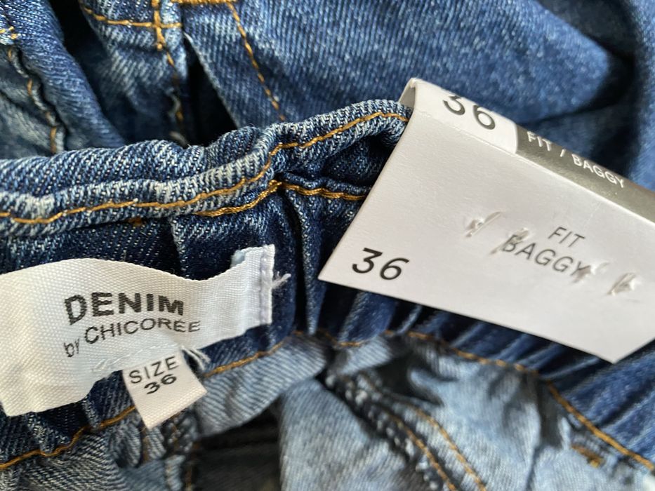 Новые джинсы с биркой mom baggy