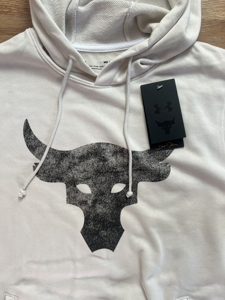 Under armour Project Rock original батнік кофта худі мастіка
