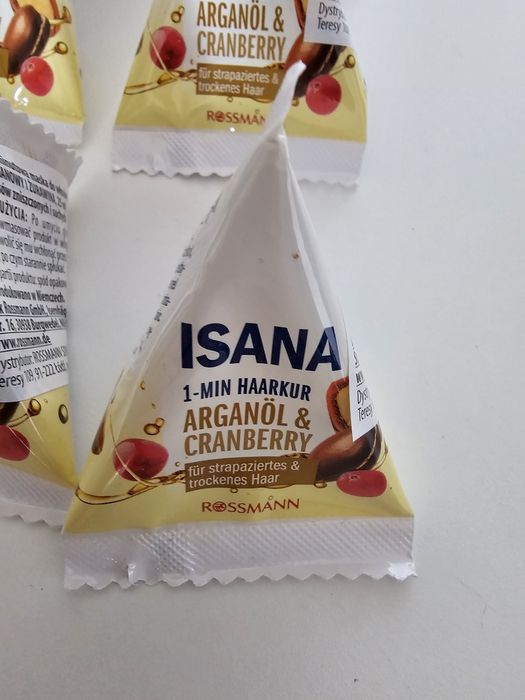 10 x odżywka Isana olejek arganowy i żurawina