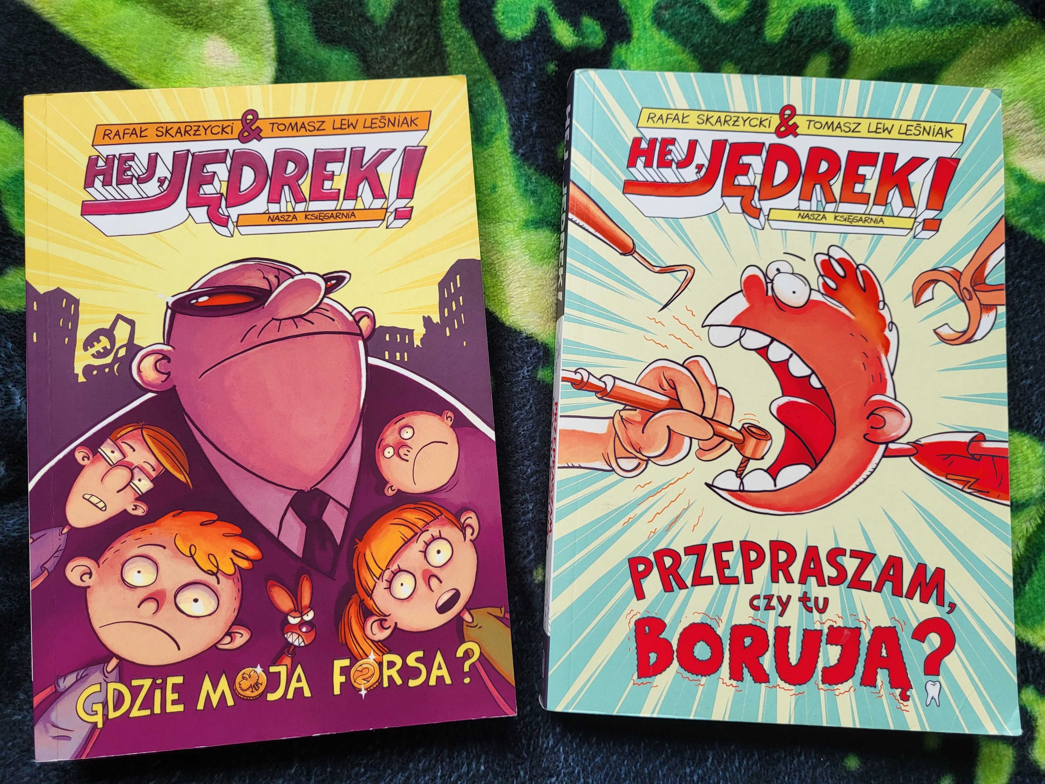 Książki serii Hej Jędrek dla dzieci