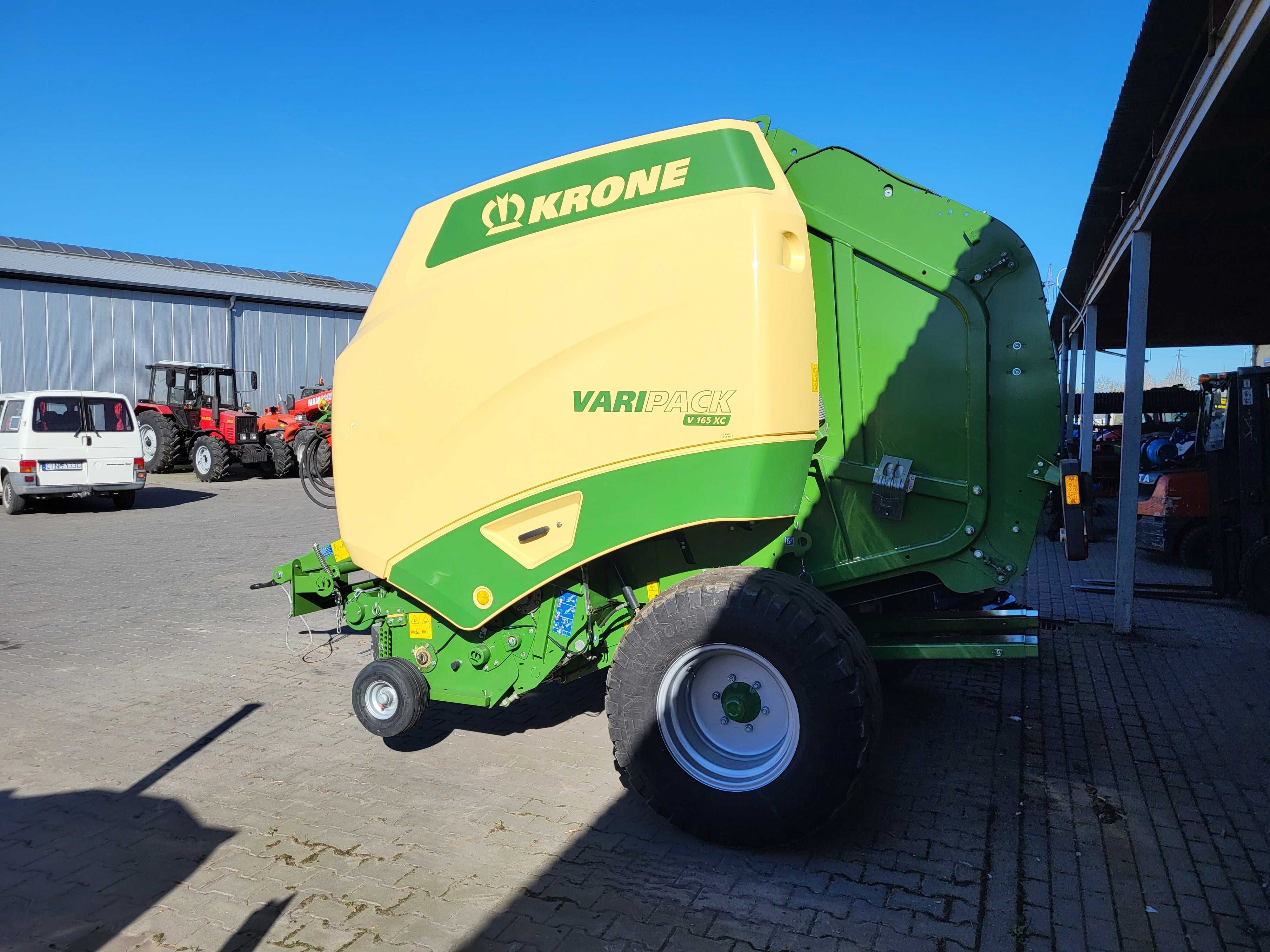 OD REKI!! Prasa KRONE VariPack V 165 XC pasowa zmienno-komrowa