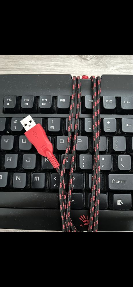 klawiatura membranowa gamingowa a4tech q100