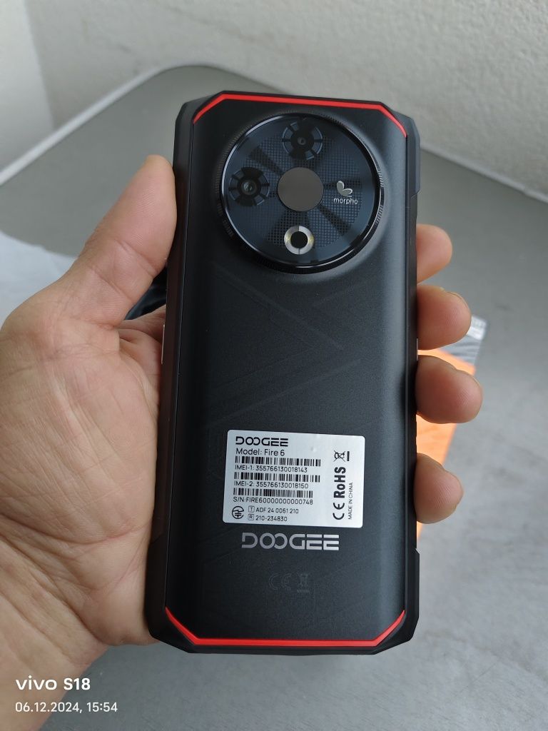 Doogee Fire 6 6/256 тепловізор