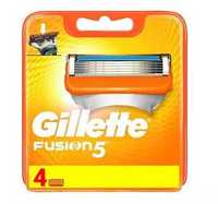Gillette, Fusion, Wkłady do maszynki, 4 sztuki Oryginalne