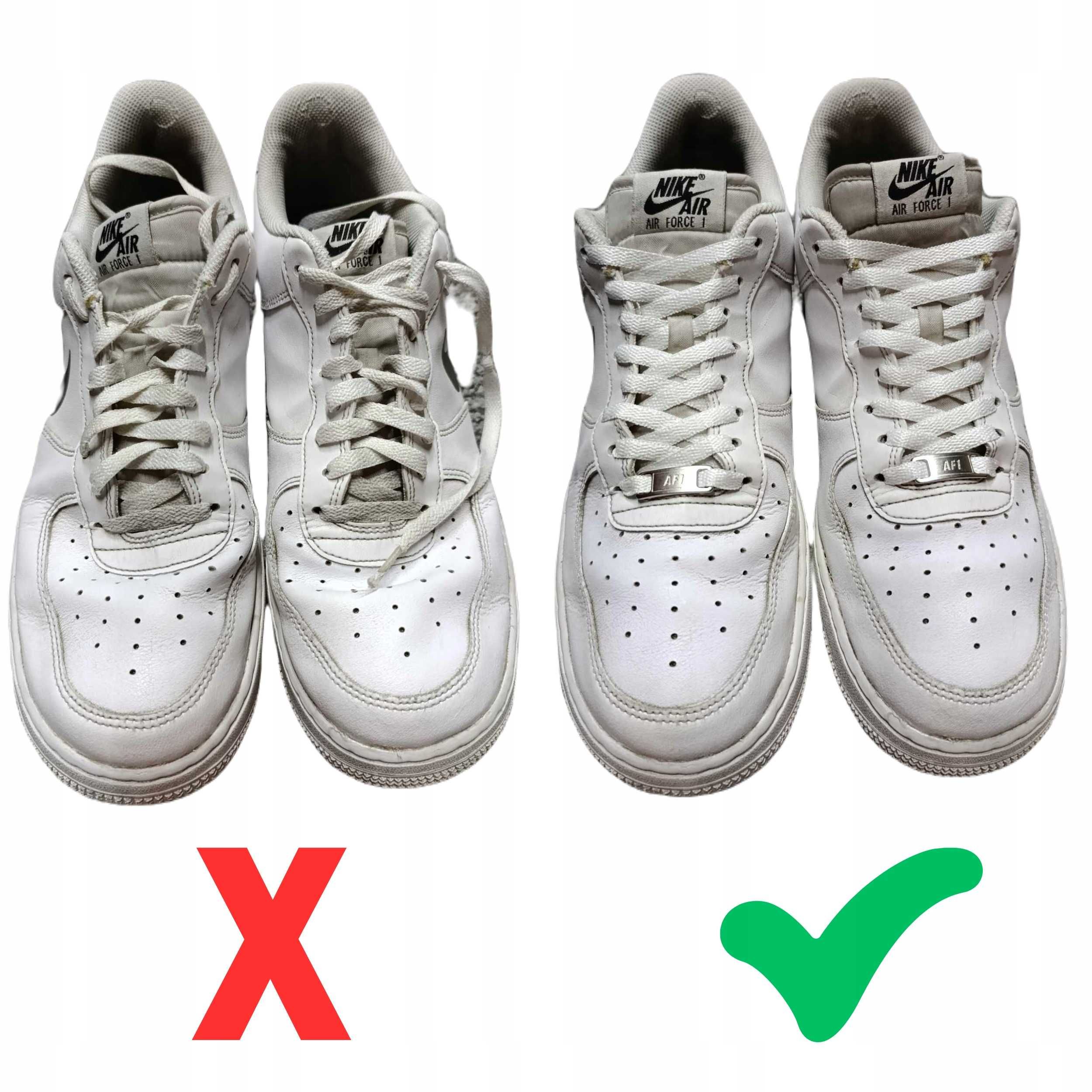 Czarne sznurówki do butów Nike Air Force 1 długość 120/140/160/180 cm