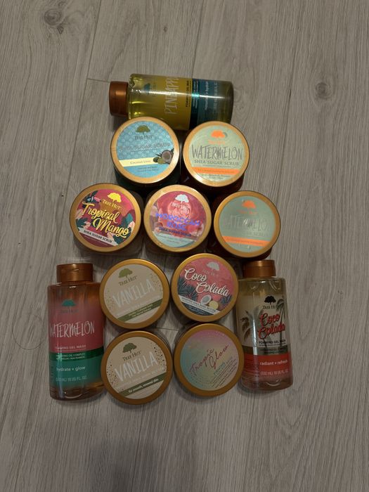 Гель для душу/скраб/батер/масло для тіла tree hut