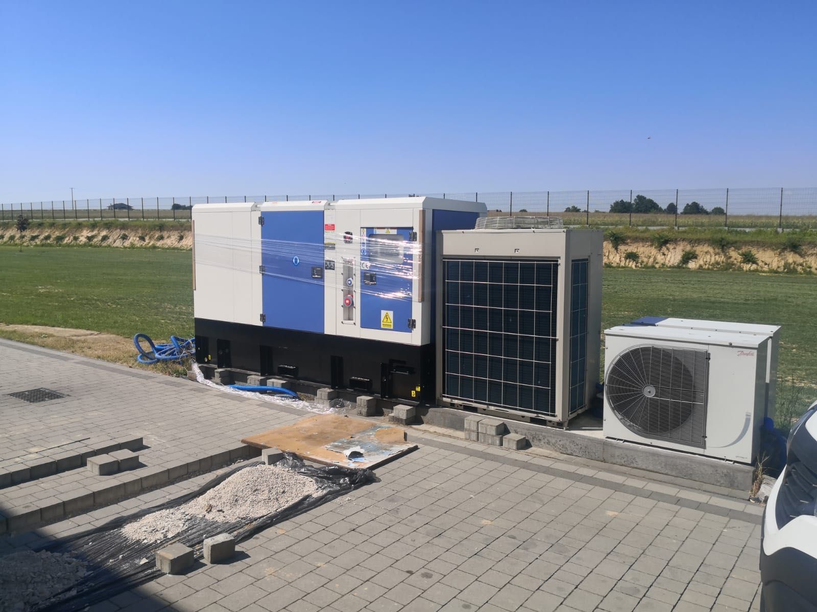 agregat prądotwórczy 45 / 50 kW z automatyką ATS nowy DIESEL AVR