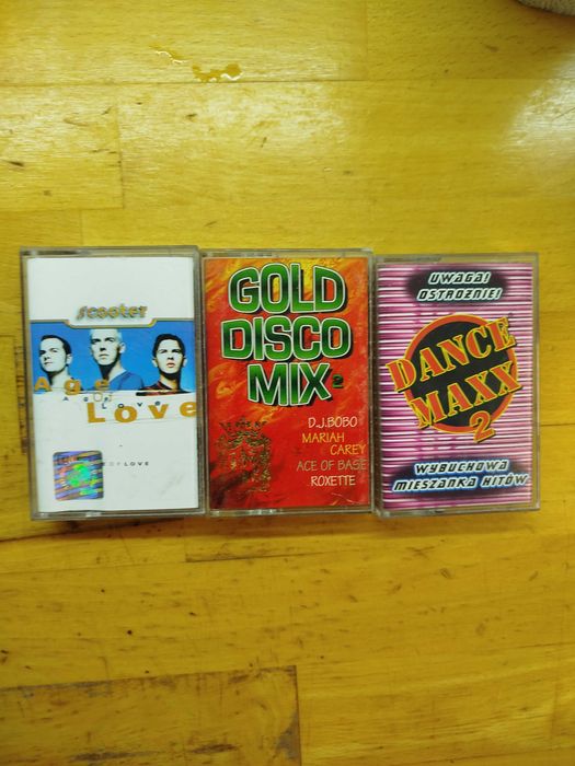 Zamienie kasety na płytę CD scooter.