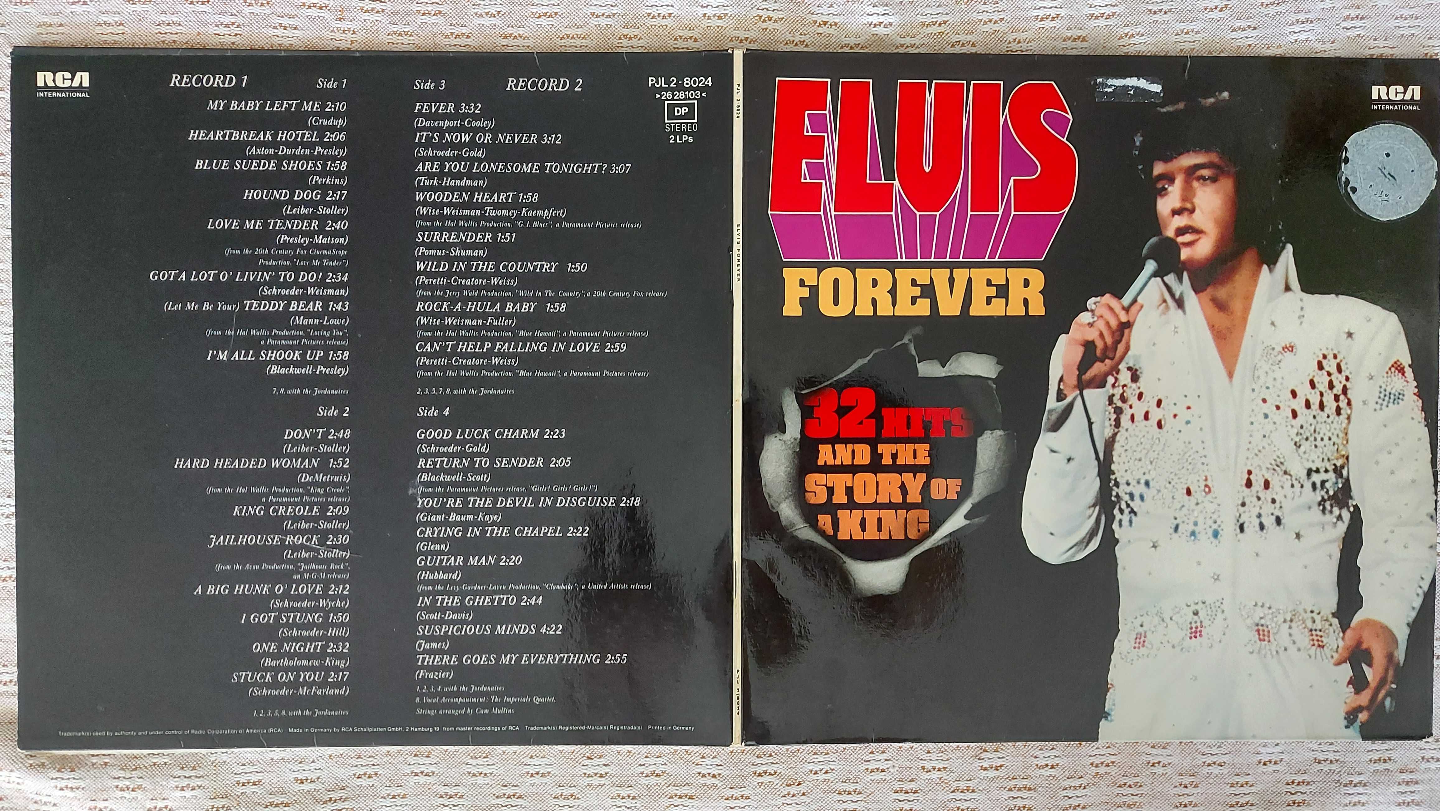 Elvis* Elvis Forever (32 Hits And The Story Of A King) 1974 Ger EX+/EX