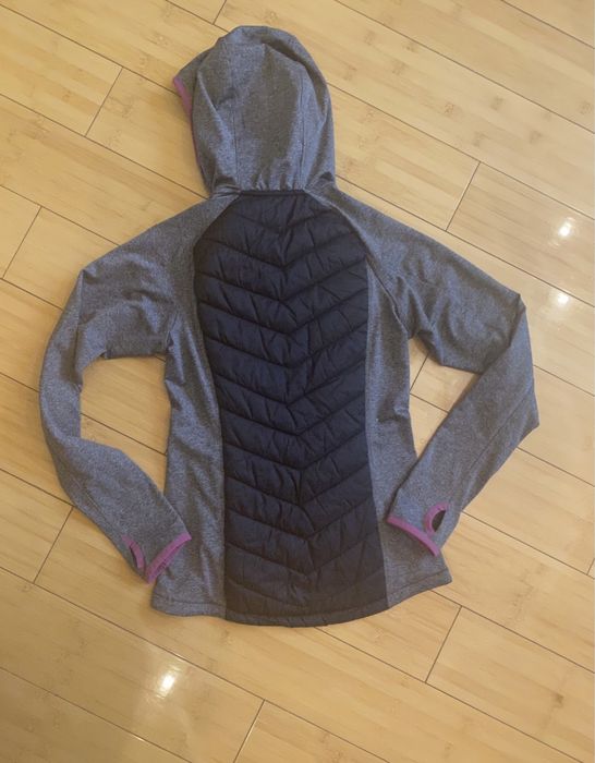 H&M sport xs s кофта на замке худи реглан