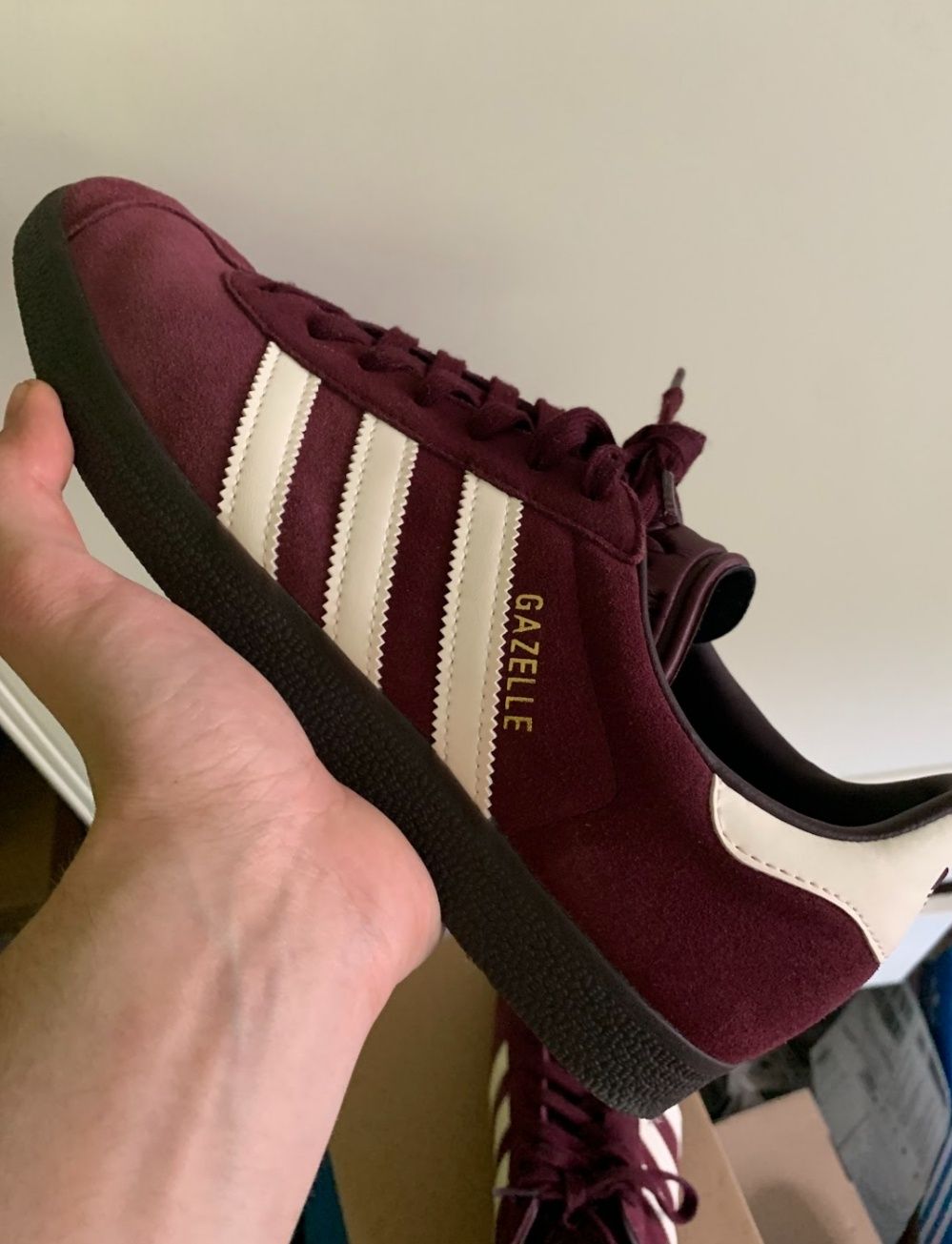 Adidas gazelle maroon 42 ⅔