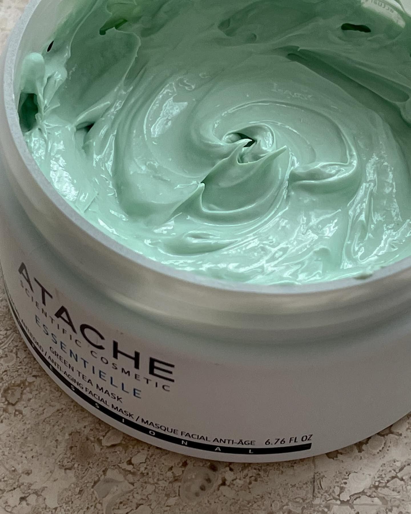 GREEN TEA MASKЛегендарна МАСКА ЗЕЛЕНИЙ ЧАЙ від набряків бренду ATACHE.