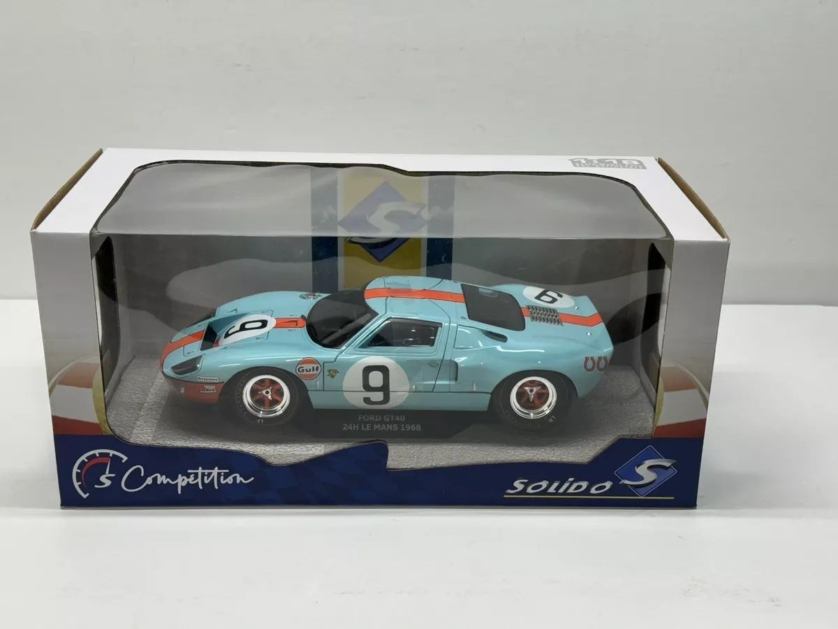 Ford GT40 Gulf #9 escala 1:18