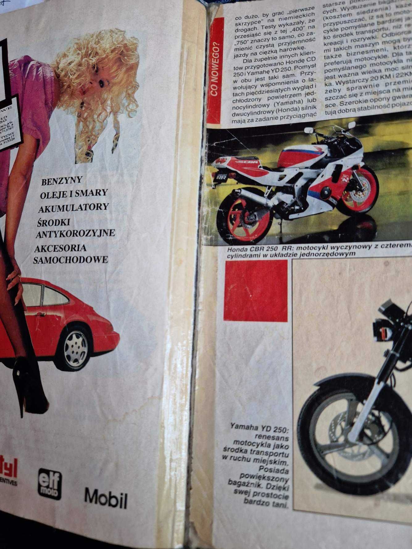 WYPRZEDAŻ KOLEKCJI UNIKAT 1 katalog Motocykle Świata 1991 r.