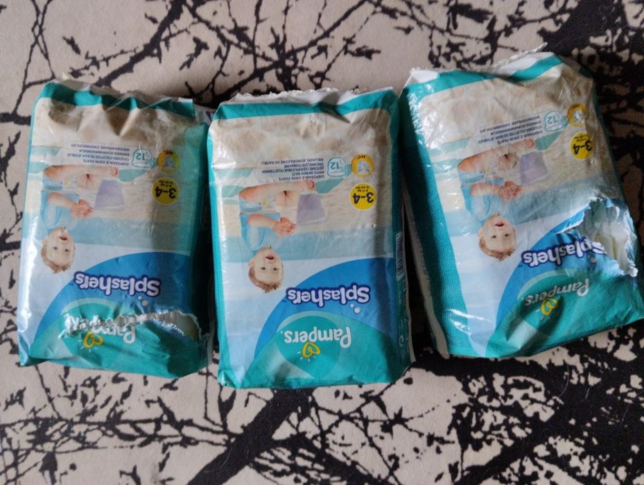 Pampersy do pływania Splaashers + gratis