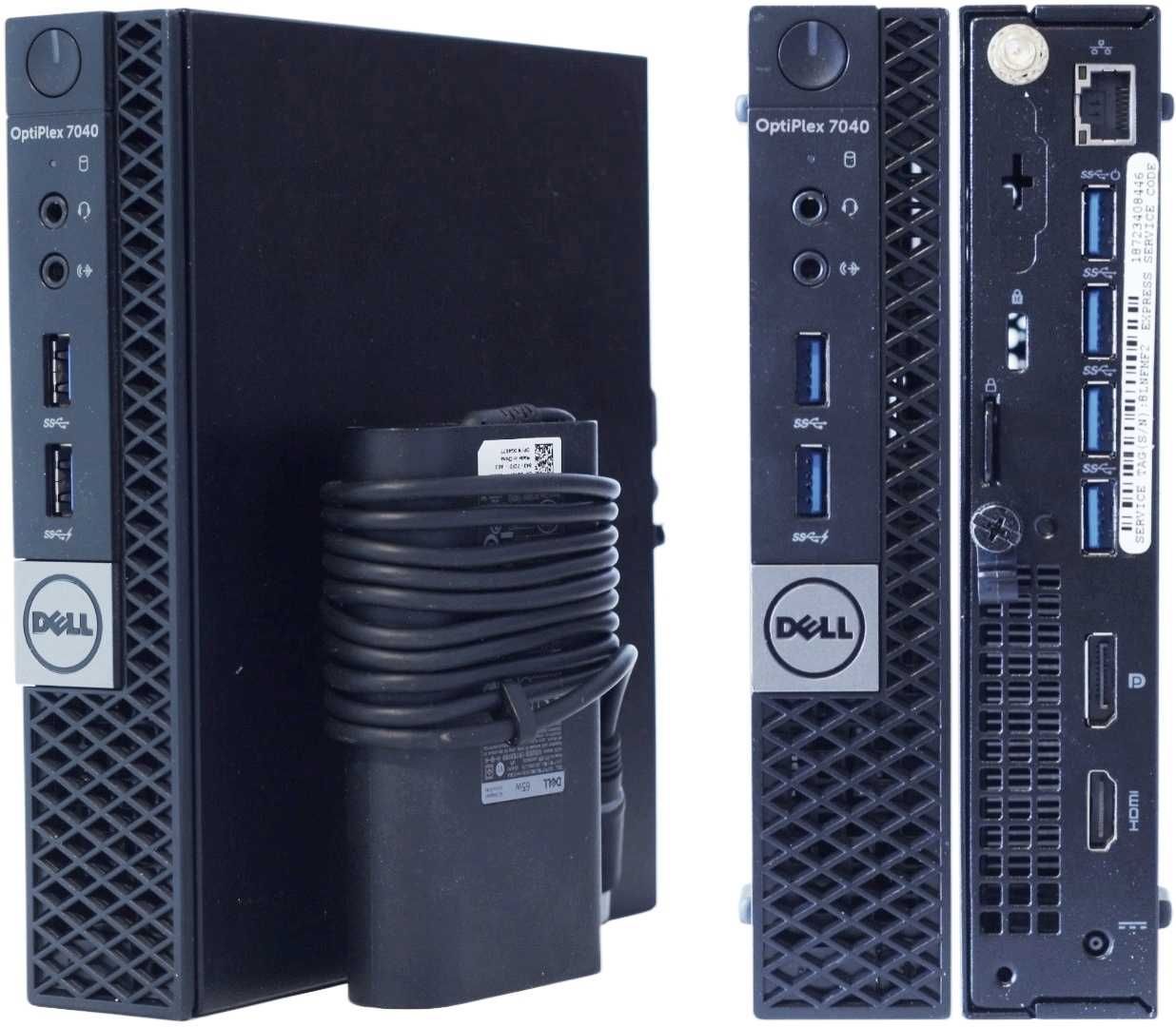 Микро Dell OptiPlex 7040 Micro (i7-6700T/8GB DDR4/m.2/Wi-Fi+BT/WIN)