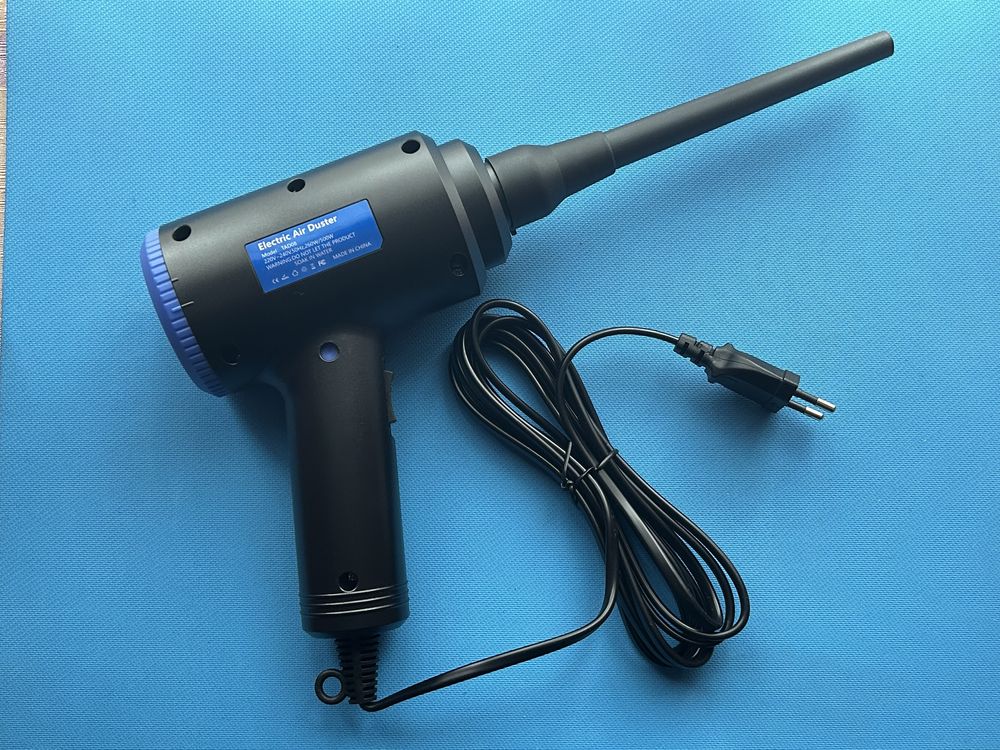 Воздуходувка 500W Чистка от пыли ПК, клавиатуры  сжатый воздух