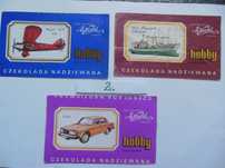 Opakowanie z czekolady Wedel-Hobby z PRL.