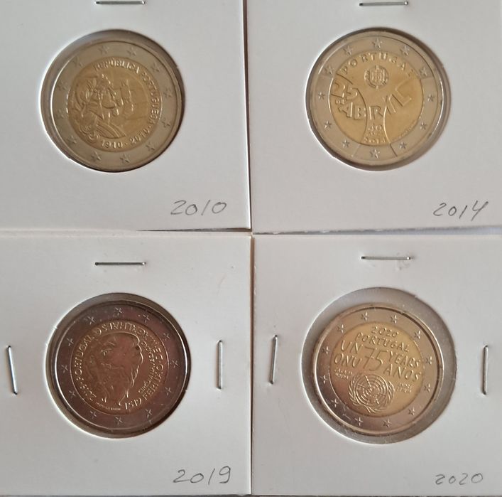 Moedas Comemorativas de Portugal - Anos Diversos - Moedas UNC