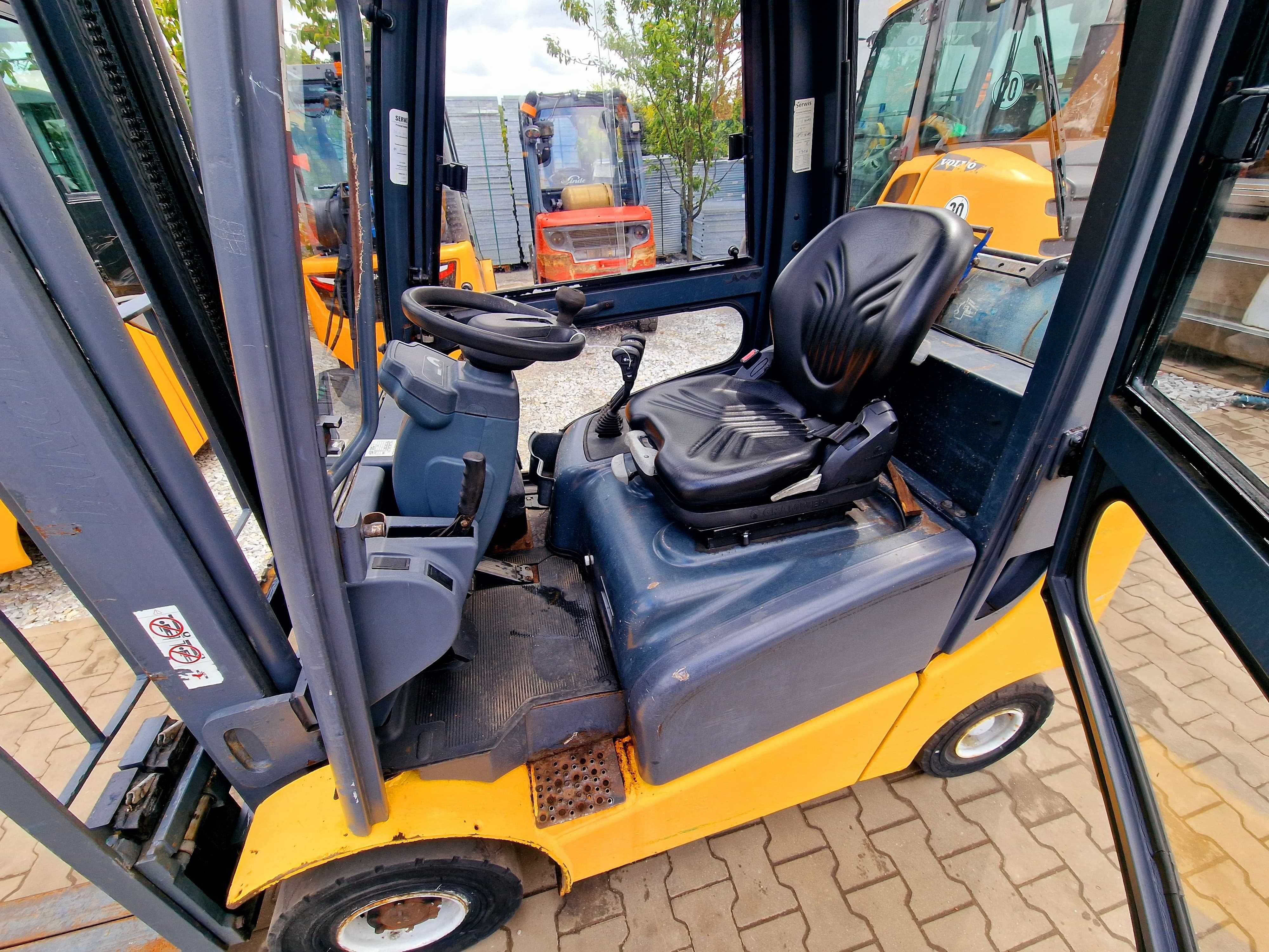 Jungheinrich TFG 316 wózek widłowy LPG 1,6T Kabina Przesuw 3,6m FV Gaz