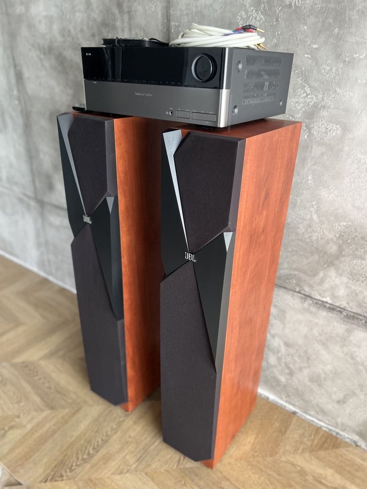 Акустическая система JBL Studio 190 CH+усилитель HarmanCardon НК3390.