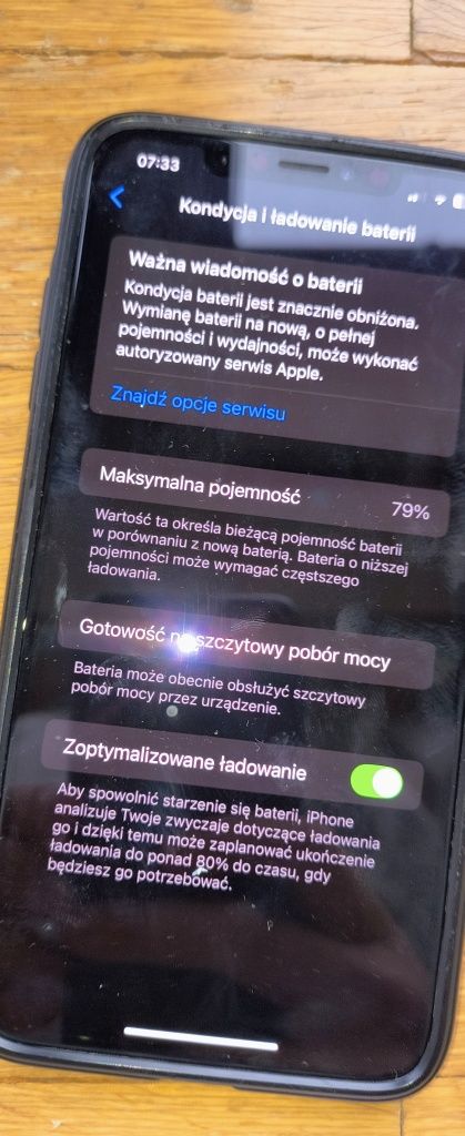 SPRZEDAM TANIO A DOBRZE IPHONE XS max 256 GB stan dobry bateria 79%