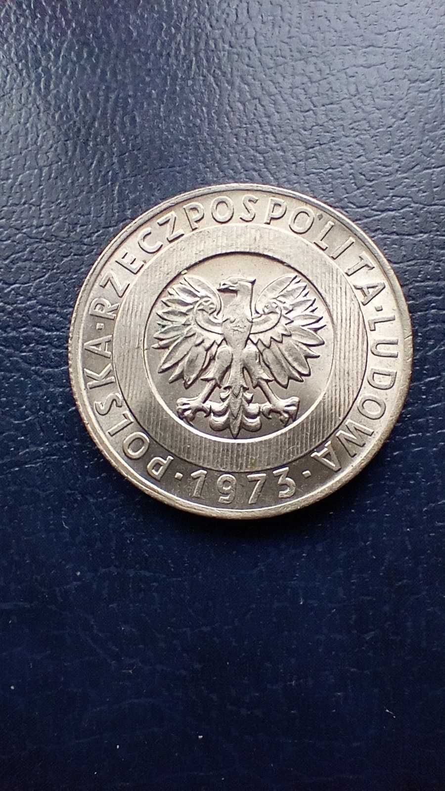 Stare monety 20 złotych 1973 Kłosy PRL stan menniczy