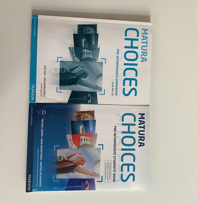 Matura Choice Pre-Intermediate zestaw podręcznik i cwiczenia