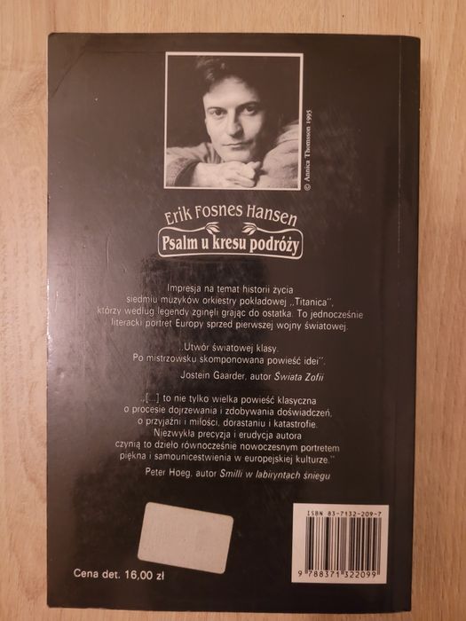 Erik Fosnes Hansen Psalm u kresu podróży