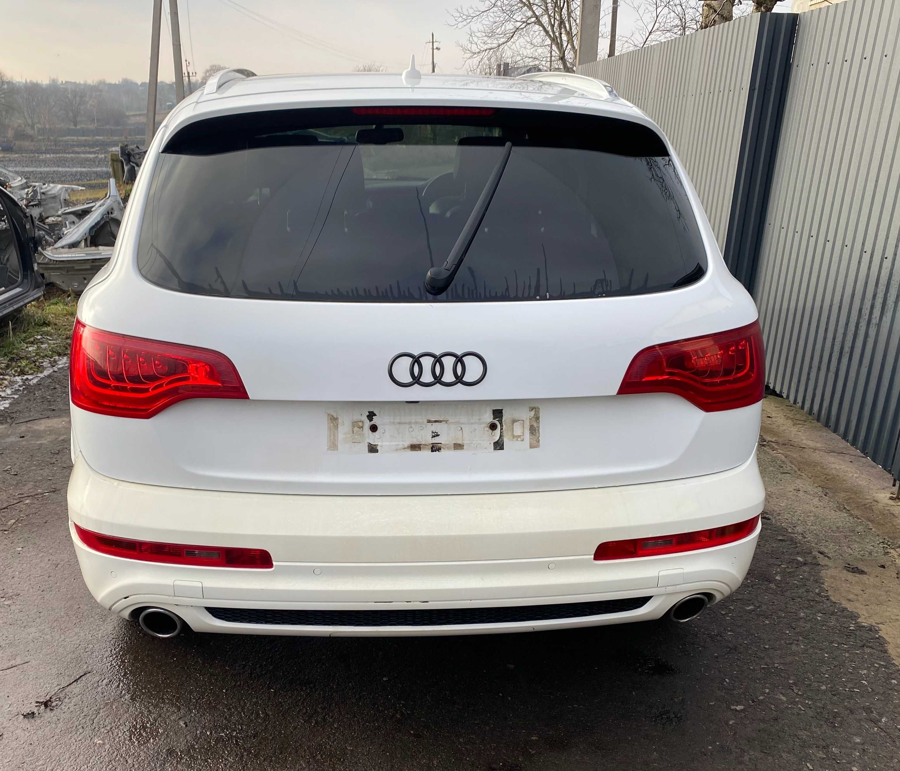 Кришка багажника audi q7 4l ляда ауди ку7 LZ9Y LY9C