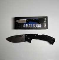 Ніж туристичний cold steel 4-max scout, нож складной, колд стил
