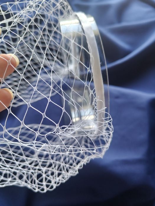 Nowa woalka opaska ślub. Sesja zdjęciowa. Biała