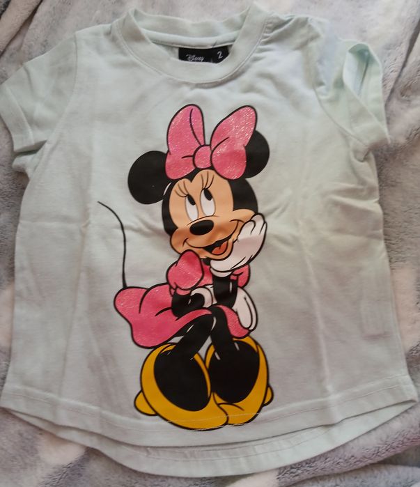 Tshirt menina Minnie Disney 2/3 anos