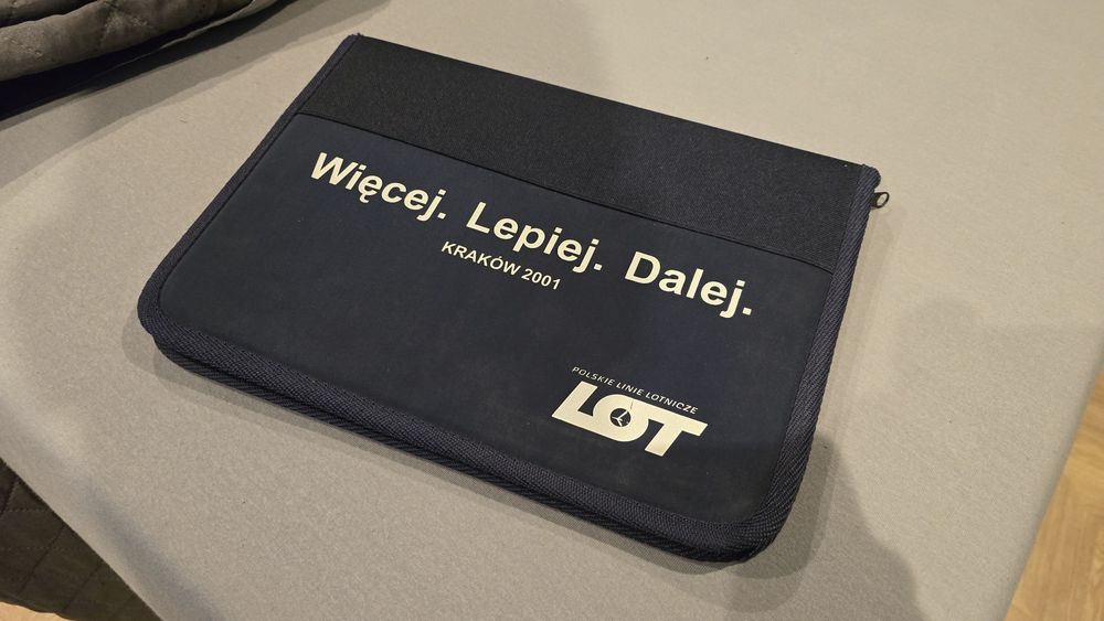 Teczka aktówka PLL Lot Polish Airlines
