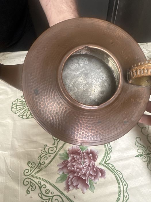 Чайник електричний мідний