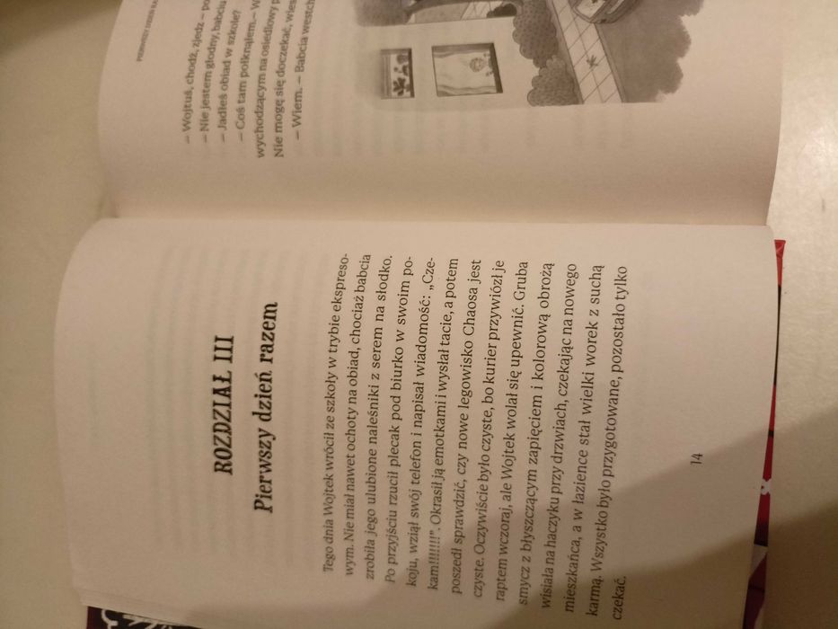 Książka "Chaos i spółka na tropie" nowa