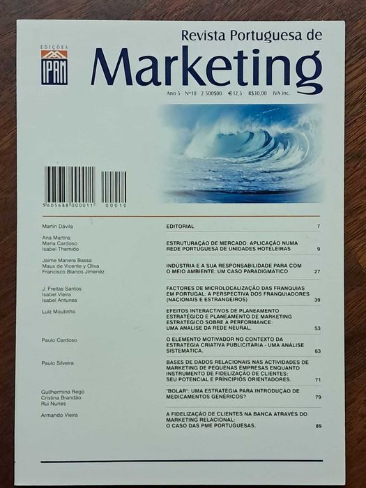 Revistas de Marketing e Gestão - Harvard Business Review, IPAM, etc