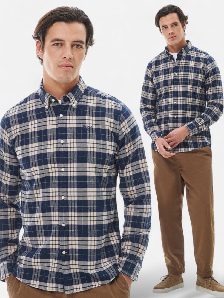 Рубашка Barbour Swinton Tailored Fit originals оригинал size M, L
