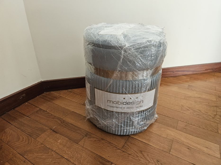 Puf 300x390mm azul novo