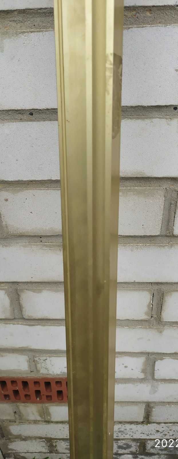 Карниз алюминиевый двурядный, бронзовый. 1,7м.