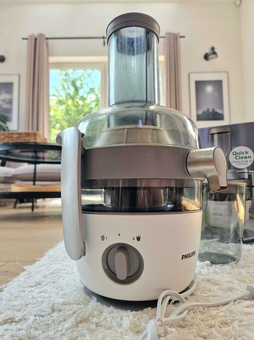 Wysokiej klasy sokowirówka, wyciskarka Philips HR1918/80 MAŁO UŻYWANA!