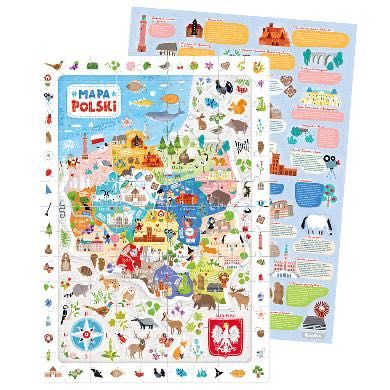 Puzzle Czuczu mapa Polski