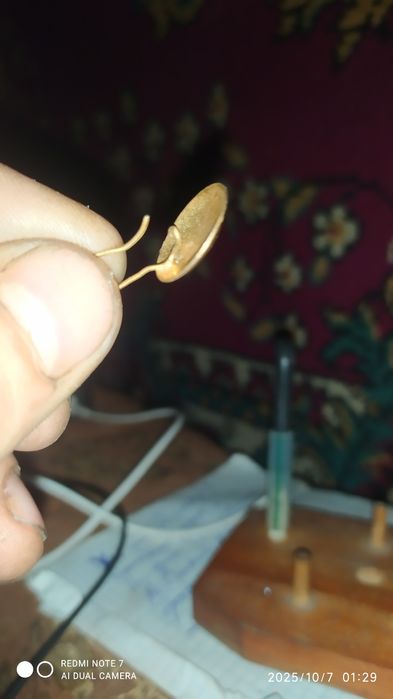 Сережка срібна 920