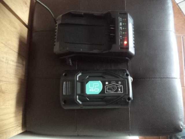 Kosiarka aku . 40VLM2-42P.1 +Nożyce do żywopłotu + Piła STERWINS